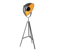 By Rydéns - Captain Floor Lamp, Black / Gold - Black