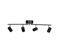 By Rydéns Correct 4 ceiling spotlight Black