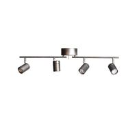 By Rydéns Correct 4 ceiling spotlight Steel grey