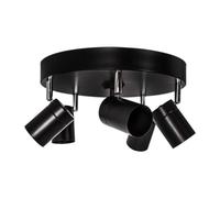 By Rydéns Correct 5 ceiling spotlight Black