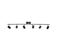 By Rydéns Correct 6 Ceiling Spotlight 124 cm Matte black