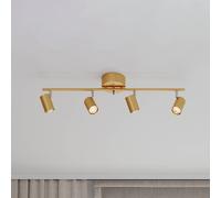 By Rydéns Correct downlight 4-bulb matt gold