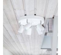 By Rydéns Correct downlight 5-bulb matt white