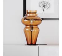 By Rydéns Dolores table lamp, height 40 cm, cognac