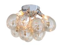 By Rydéns - Gross Ceiling Lamp, Amber/Metal - Amber