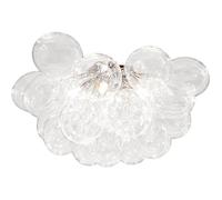 By Rydéns - Gross Flush Ceiling Light 50 cm, Clear - Clear