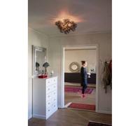 By Rydéns Large Ceiling Light, Smoky Grey, Ø 50cm - By Rydéns