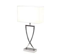 By Rydéns Omega table lamp 52 cm chrome-white
