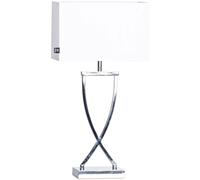 By Rydéns Omega table lamp 52 cm chrome-white