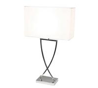 By Rydéns Omega table lamp 67 cm chrome-white