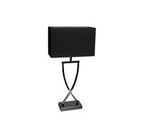By Rydéns Omega table lamp Black/chrome, h52