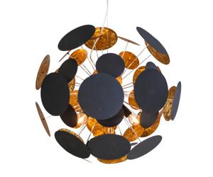 By Rydéns - Planet Pendant Ø50 cm, Black/Gold - Black