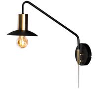 By Rydéns - Quinn Wall Lamp Short, Matt Black - Black Matte