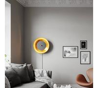 By Rydéns Shelby wall light, plug black/gold