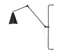 By Rydéns Yukon wall lamp long Matte black
