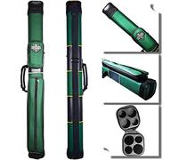 BY SPORTS 2x2 Hard cue case Square Pool Cue Billiard Stick Carrying Case