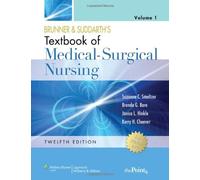 By Suzanne C. Smeltzer RNC EdD Brunner and Suddarth's Textbook of Medical-Surgical Nursing (Two Volume Set) Twelfth Edition (Twelfth, North American Edition, Two Volume Set)