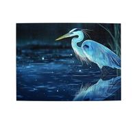 By The Blue Crane River Wooden Puzzle 500 Piece Jigsaw Puzzle for Adults Challenging Puzzle for Game Size 15"x20.4"