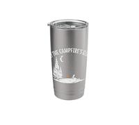 By the Campfire's Glow Stainless Steel Insulated Tumbler