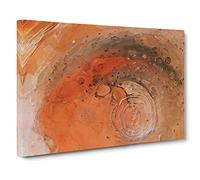 By the Flame Canvas Print | Gallery Wrapped 30mm Frame Wall Art | 30x20 inches | Ready to Hang | Abstract Picture | Living Room Bedroom Lounge Office