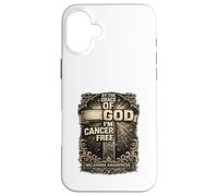 By The Grace God I’m Melanoma Cancer Free Fighter Faith Case for iPhone 16 Plus