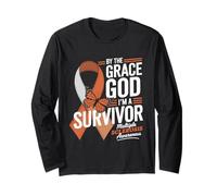 by The Grace God Multiple Sclerosis Awareness Month Long Sleeve T-Shirt