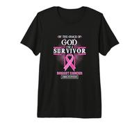 By The Grace of God I'm A Survivor Premium T-Shirt