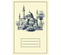 By The Olive Tree A5 Paperback Notepad, Margin on Right (Arabic/Urdu), Opens From Right, 100 White Lined Sheets, Pack of 1