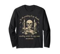 By the Pricking of My Thumbs Something Wicked Funny Design Long Sleeve T-Shirt