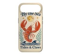 By The Sea Tides And Claws Vintage Lobster Full Moon Retro Case for iPhone Air