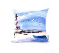 By The Seaside Cushion - Lighthouse Design 40cm