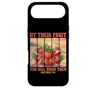 By Their Fruit You Will Know Them Matthew 7 16 Bible Verse Case for iPhone Air