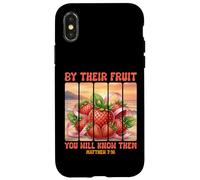 By Their Fruit You Will Know Them Matthew 7 16 Bible Verse Case for iPhone X/XS