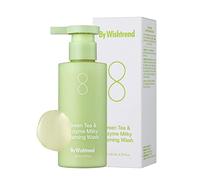 BY WISHTREND Green Tea & Enzyme Milky Foaming Wash 140g, Papain, Grain Milk Complex, Hydrating, Pore Cleansing, for Sensitive