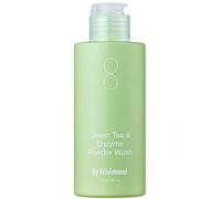 BY WISHTREND Green Tea & Enzyme Powder Face Wash, All-in-one, Hydrating daily facial cleanser and Gentle exfoliator for pores and blackheads (3.88 Ounce (Pack of 1))