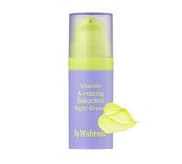 BY WISHTREND Vitamin A-mazing Bakuchiol Retinal Night Cream, Korean Retinol Alternative, Slow Aging, Skin Smoothing, Pore Refining, Anti-Wrinkle, Sensitive skin, Beginner (0.35 Ounce (Pack of 1))