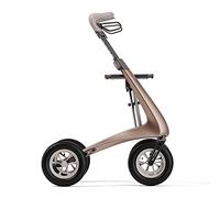 byACRE Carbon Overland All Terrain Rollator Walker, 6.7 kg, Bentley Brown