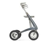 ByACRE Carbon Overland - All Terrain Rollator Walker With Seat - Worlds Lightest All Terrain Rollator - 6.7 kg Mobility Aids For Walking - Mobility Walker With Seat