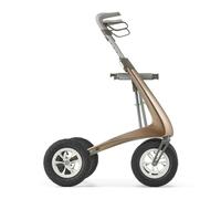 ByACRE Carbon Overland - All Terrain Rollator Walker With Seat - Worlds Lightest All Terrain Rollator - 6.7 kg Mobility Aids For Walking - Mobility Walker With Seat