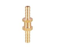 BYALORTEX External thread pagoda skin joint, 1pc Joint Double Head Pipe Connectors, Hose Barb Pagoda Tube Brass Joint(5mm)