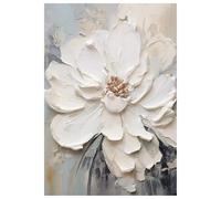 BYAMBD Aesthetic Pictures Classic Fashion Texture Flower Art Nordic Abstraction Posters Prints Canvas Painting Wall Picture Living Room Home Decor(K,30x40cm)