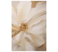 BYAMBD Aesthetic Pictures Classic Fashion Texture Flower Art Nordic Abstraction Posters Prints Canvas Painting Wall Picture Living Room Home Decor(H,40X50cm)