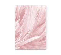 BYAMBD Aesthetic Pictures London Street Car Pink Feather Dandelion Grass Nordic Posters Prints Wall Art Canvas Painting For Living Room Modern Home Decor(L,40x50cm)