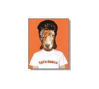 BYAMBD Aesthetic Pictures Rabbit Elephant Illustration Poster No Frame Fashion Animals Cat Dog Canvas Painting Funny Cute Wall Art For Home Decoration(M,40x60cm)