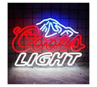 BYAMBD Home Bar Decor Coor Light Neon Sign, USB Powered Dimmable Lamp, for Home Wall, Birthday Party Decor 27.9cm×43.1cm