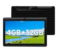 BYANDBY Newest Tablets Android 12, 7 inch Tablets, 4GB+32GB/1TB Expand, 2.4G+5G+Wi-Fi 6, Dual Camera, 3000 mAh, BT, GMS, Games, Work(Black)