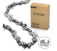 Byane 16-Inch Carbide Chainsaw Chain, 3/8" LP Pitch, .050" Gauge, 57 Drive Links for Echo CS-310, CS-352, CS-400, and Worx WG303 (Replaces S57)
