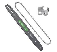 Byane 18" Carbide Chainsaw Bar and Chain Combo, .325" .050" 72DL
