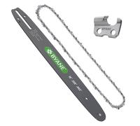 Byane 18" Carbide Chainsaw Bar and Chain Combo, .325" .063" 74DL