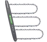 BYANE 18 Inch Bar and Chain Combo, .325" Pitch, 050" Gauge, 72 Drive Links Fits Husqvarna 435, 440, 545, 345, 350, 51, 55 RANCHER, and 550XP